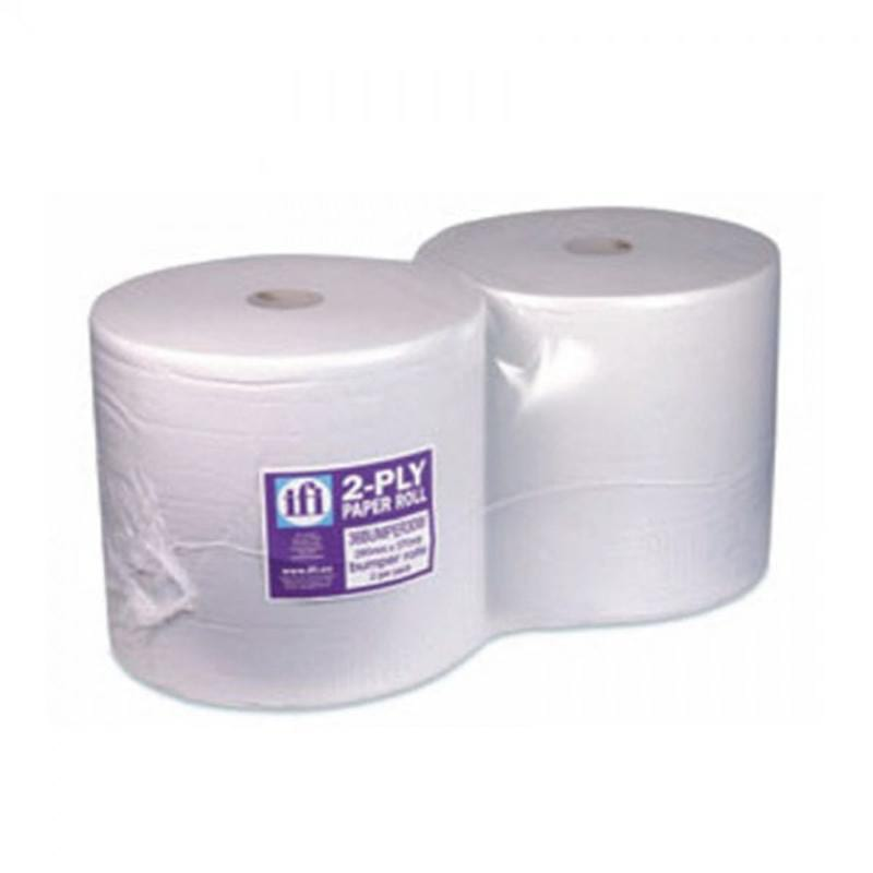 Twin Pack - 2 Ply 370metres 1000 Sheets