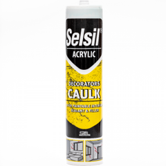 Selsil Acrylic Decorators Caulk 300ml